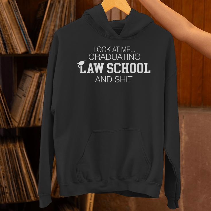 Law School Graduation Him Her Lawyer Grad Degree Unisex Hoodie