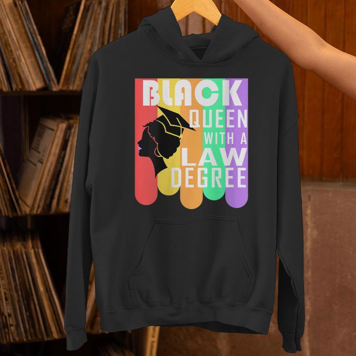Law School Graduation Queen New Lawyer Attorney Grad Unisex Hoodie