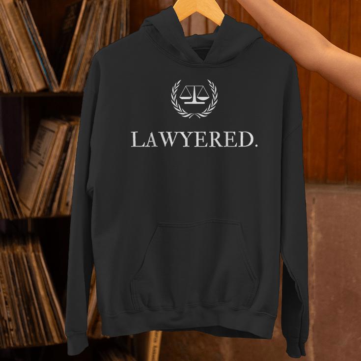 Lawyer Shirt LAWYERED Law Student Graduation Unisex Hoodie Lawyer Shirt LAWYERED Law Student Graduation Unisex Hoodie