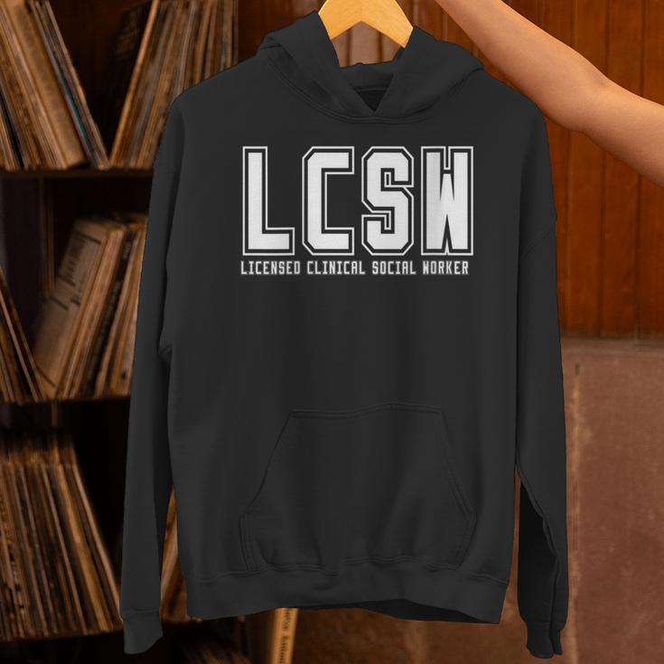 LCSW Licensed Clinical Social Worker Graduation Unisex Hoodie