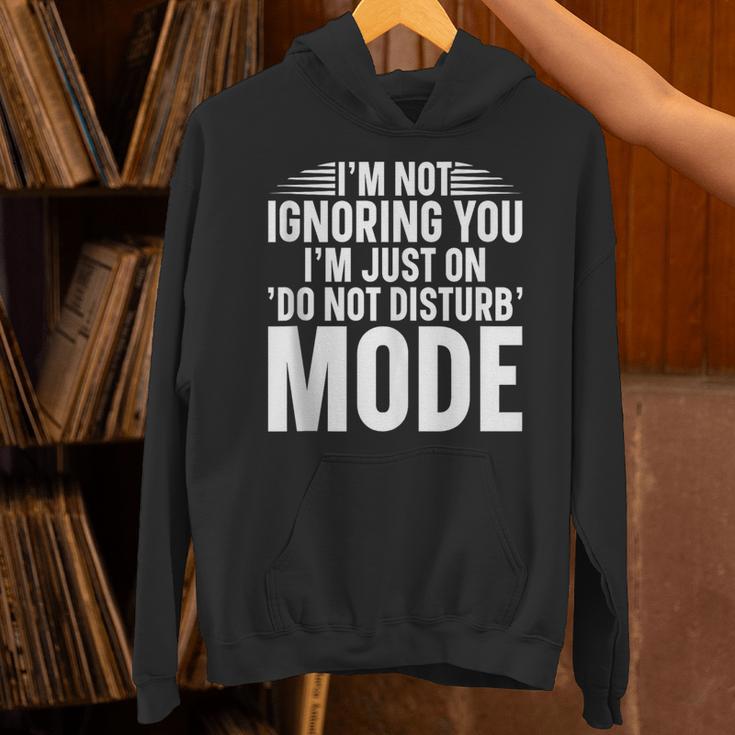 Leave Me Alone Tee Introvert Humor Unisex Hoodie