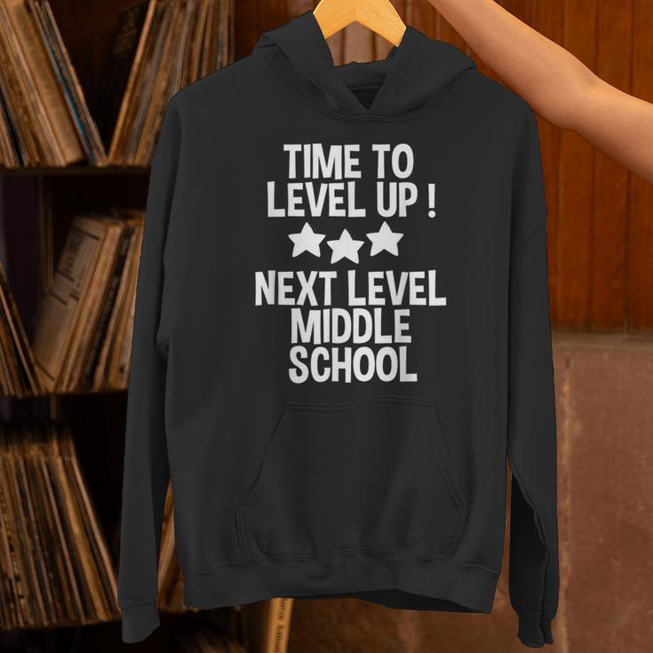 Level Up Middle School 5th Grade Graduation Party Unisex Hoodie