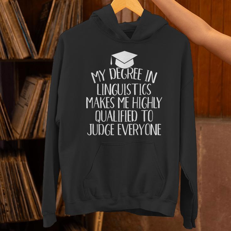 Linguistics Major Graduation Unisex Hoodie