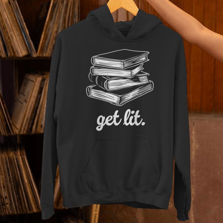 Get Lit Books Unisex Hoodie