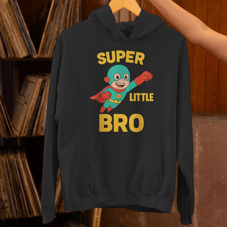 Little Cute Superhero Brother Comic Book Baby Bro Unisex Hoodie