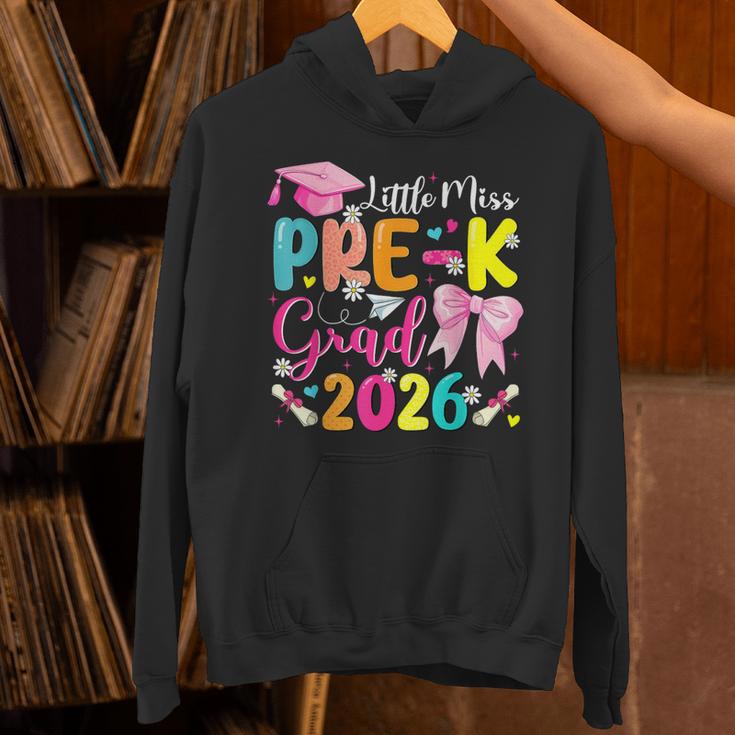 Little Miss Pre-K Grad 2026 Preschool Graduation Kids Girls Unisex Hoodie