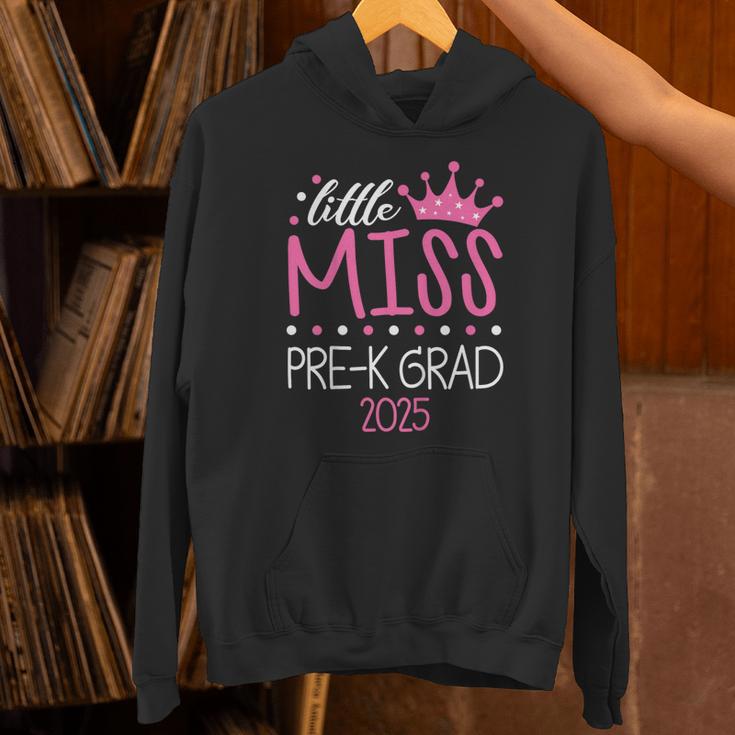 Little Miss Pre-K Grad Preschool Prek Graduation 2025 Unisex Hoodie