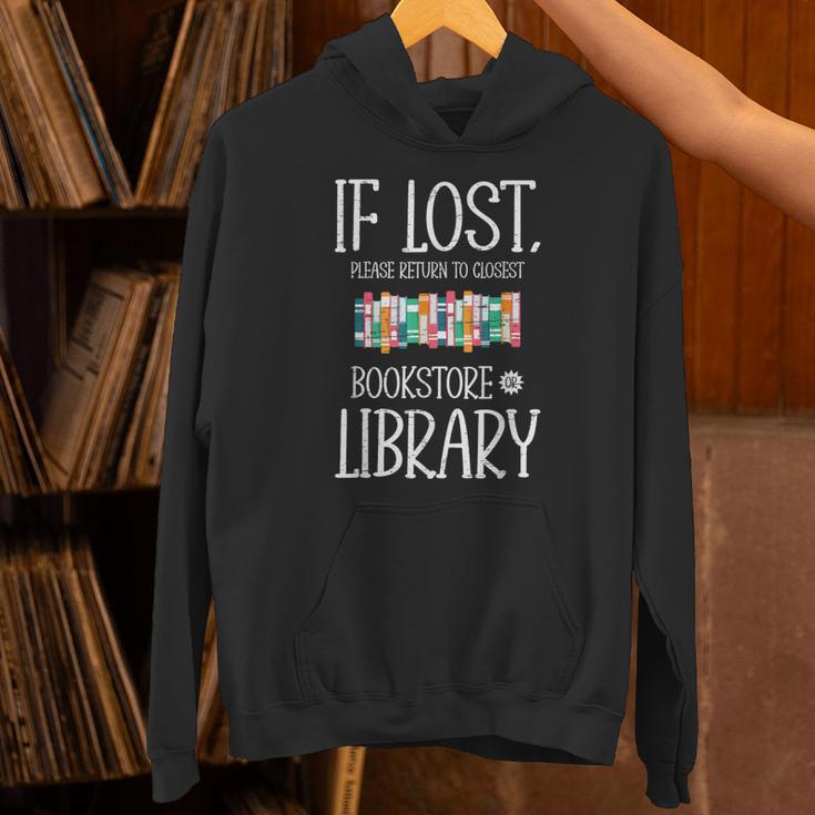 If Lost Please Return To Closest Bookstore Or Library Unisex Hoodie If Lost Please Return To Closest Bookstore Or Library Unisex Hoodie