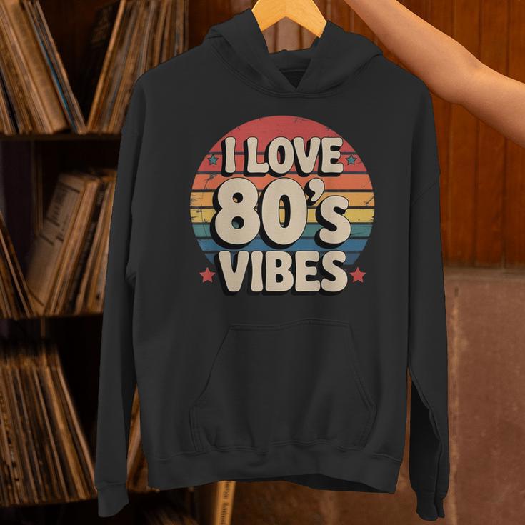 I Love 80’s Vibes Retro 80s Style Vintage Sunset Nostalgia Unisex Hoodie I Love 80’s Vibes Retro 80s Style Vintage Sunset Nostalgia Unisex Hoodie