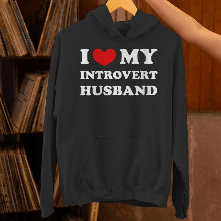 I Love My Introvert Husband I Heart My Introvert Husband Unisex Hoodie I Love My Introvert Husband I Heart My Introvert Husband Unisex Hoodie