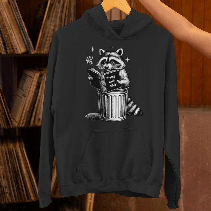 I Love Trashy Book Club Raccoon No Shelf Control Weirdcore Unisex Hoodie