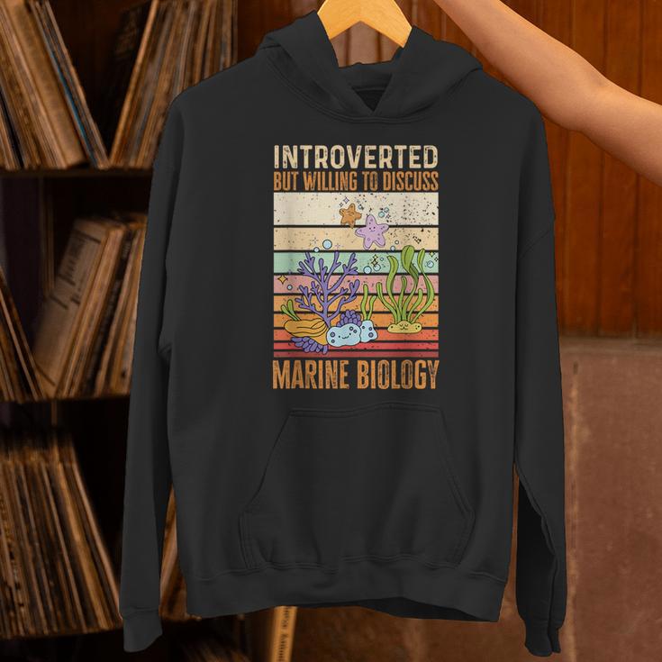 Marine Biology Ocean Introvert Marine Biologist Unisex Hoodie Marine Biology Ocean Introvert Marine Biologist Unisex Hoodie