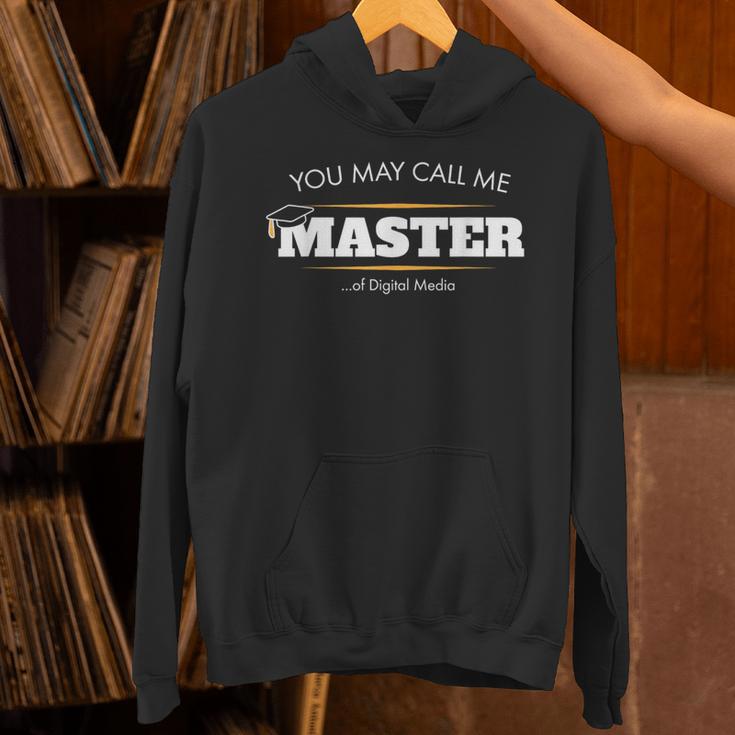 Master Of Digital Media Shirt Graduation 2020 Unisex Hoodie