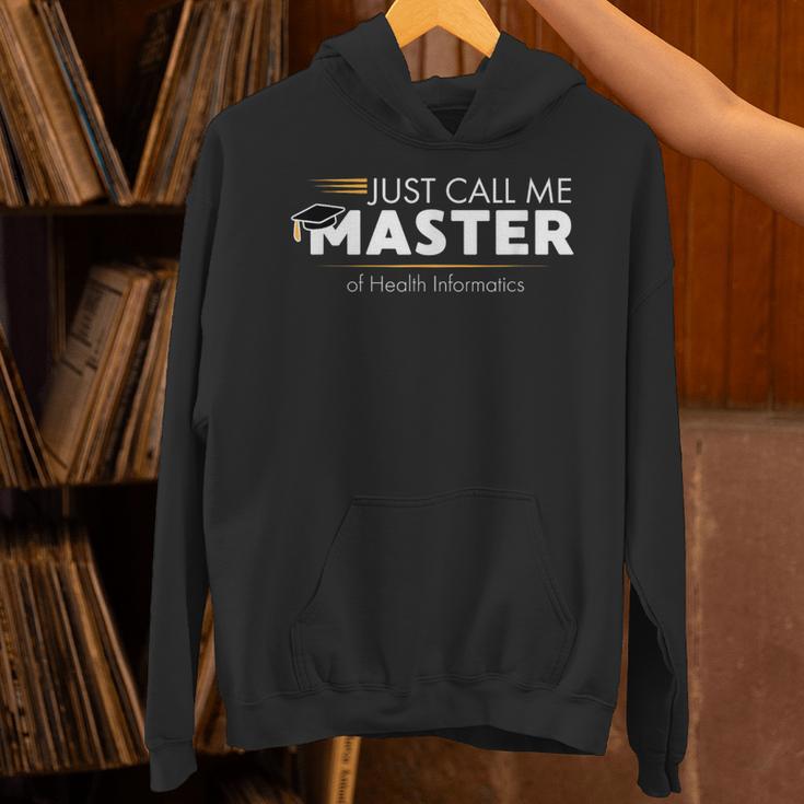 Master Of Health Informatics Shirt Graduation Unisex Hoodie