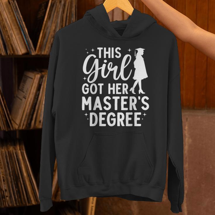 Masters Degree Art For Women Girls Masters Degree Graduation Unisex Hoodie