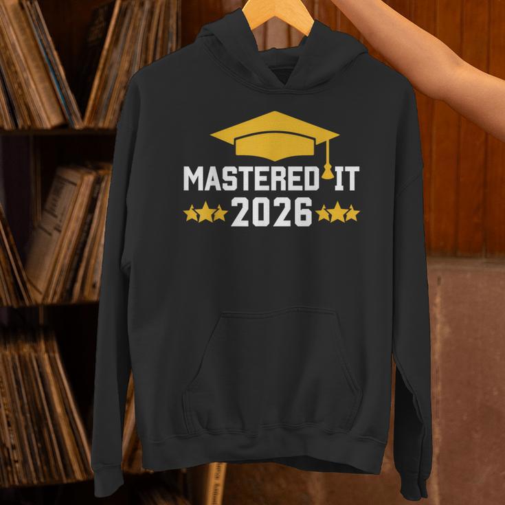 Masters Degree Graduation Mastered It Class Of 2026 Graduate Unisex Hoodie
