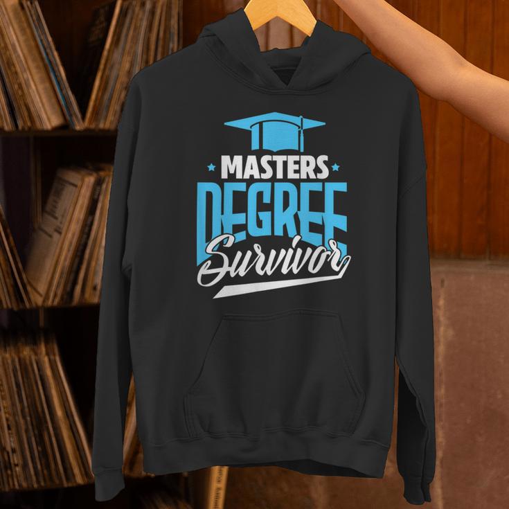 Master's Degree Graduation Masters Degree Survivor Unisex Hoodie
