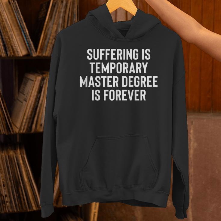 Masters Degree Graduation MBA Student Party Decor Unisex Hoodie