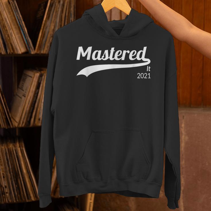 Master's Degree Mastered It 2021 Graduation Unisex Hoodie