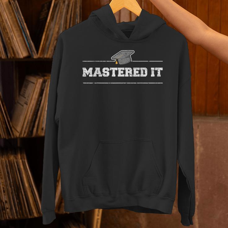 Masters Degree Shirt Graduation Grads Graduates Unisex Hoodie