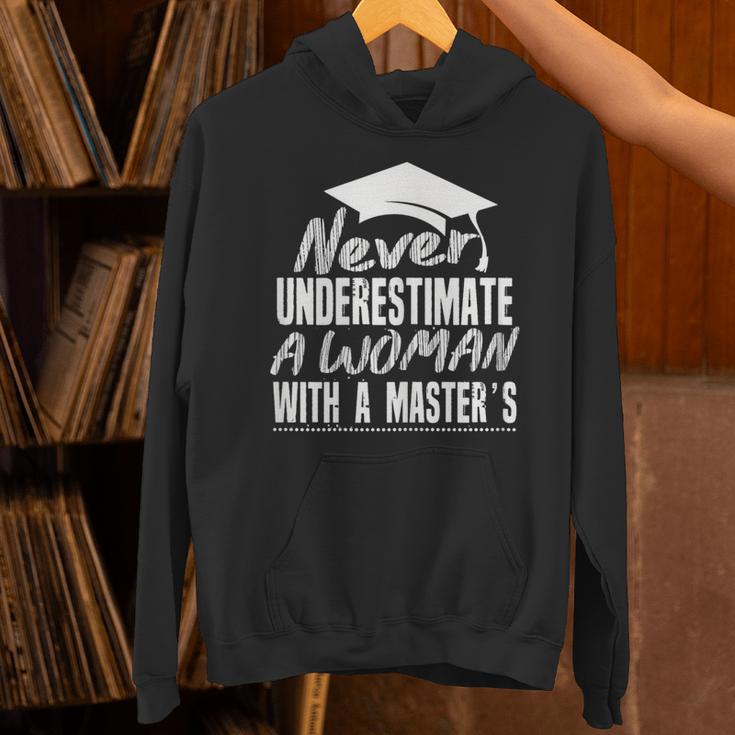 Master's Graduation Shirt For Women With Masters Degree Unisex Hoodie