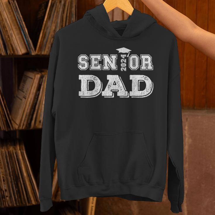 Matching Family Highschool Graduation 2024 Senior Dad Unisex Hoodie