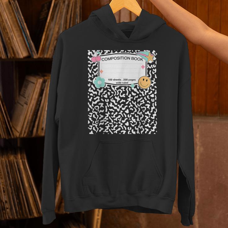 Matching Group Halloween Teacher Composition Book Notebook Unisex Hoodie
