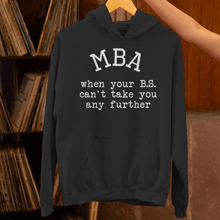 MBA Graduation For Him Her Masters Degree Graduate Unisex Hoodie