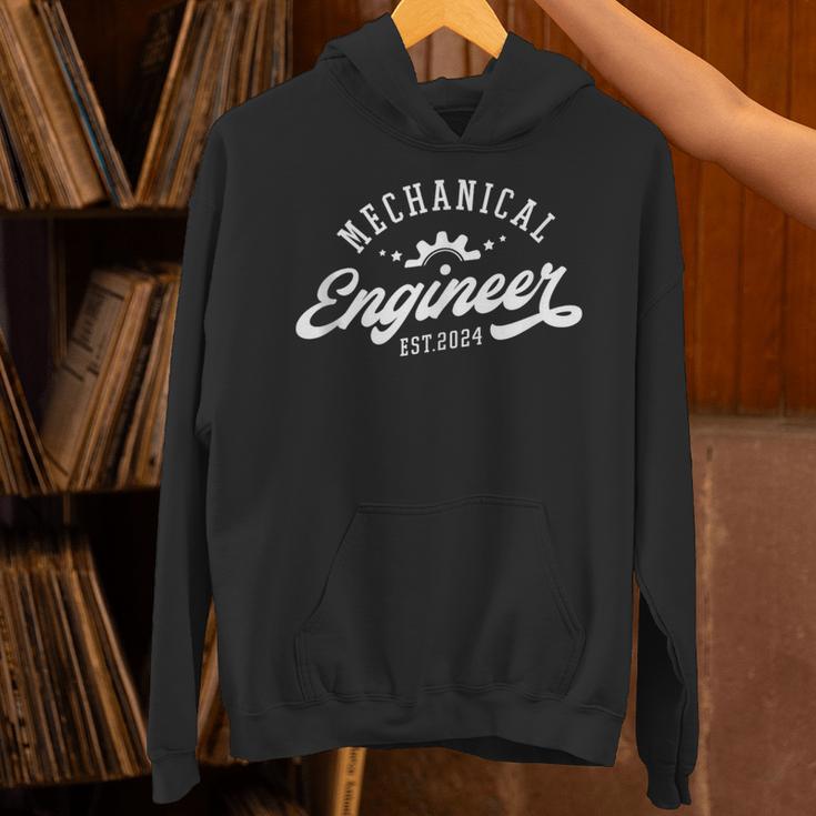 Mechanical Engineer Est 2024 Mechanical Engineer Graduation Unisex Hoodie