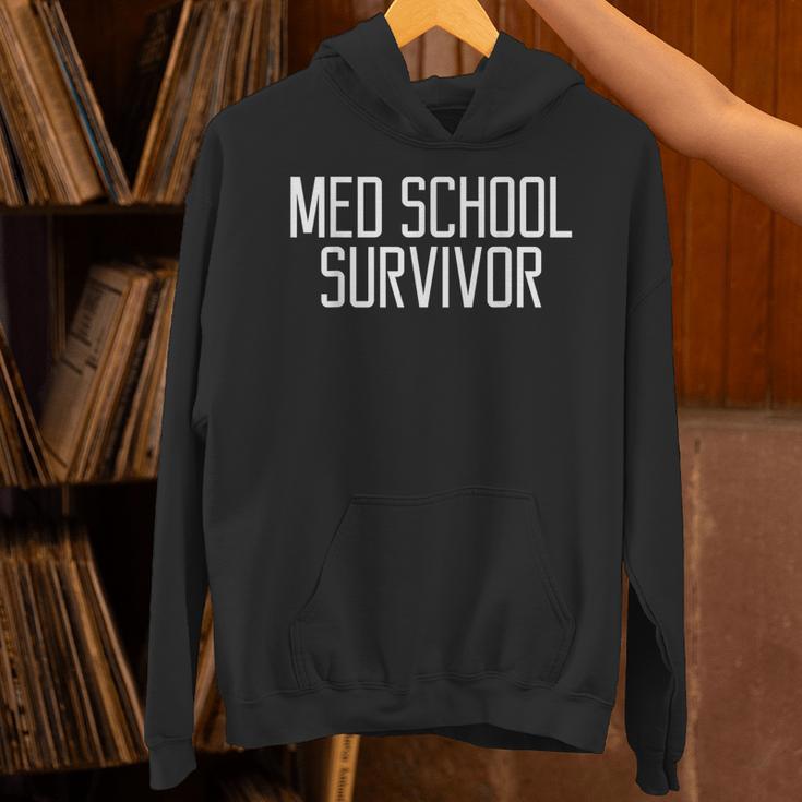 Med School Survivor Medical Women Graduation Unisex Hoodie
