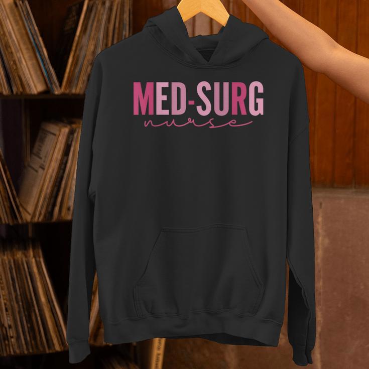 Med Surg Nurse Appreciation Nursing School Graduation Women Unisex Hoodie