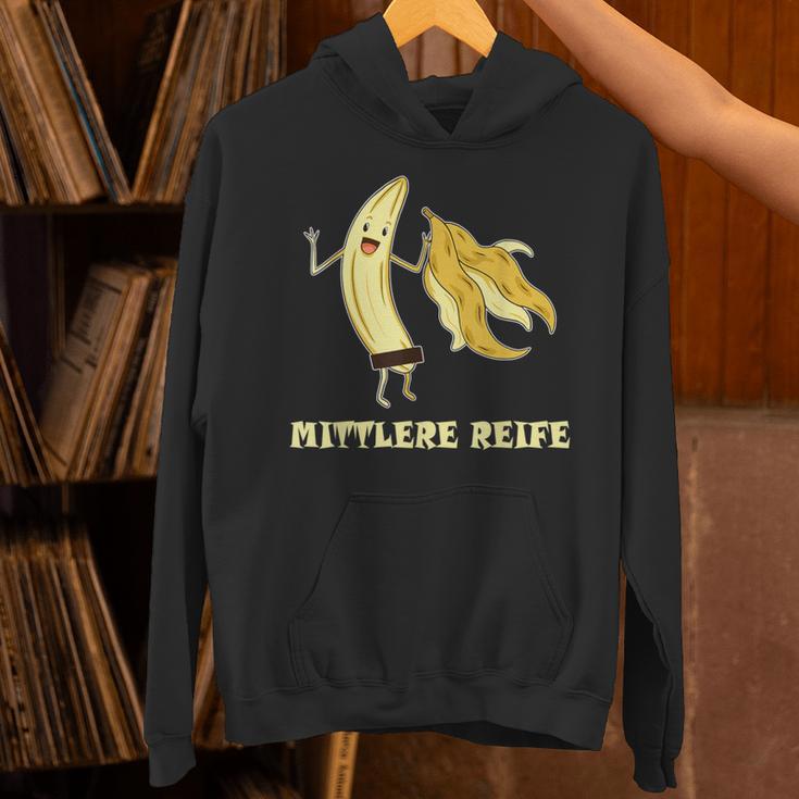 Medium Mature Banana Banana Real School Graduation Celebrations Unisex Hoodie