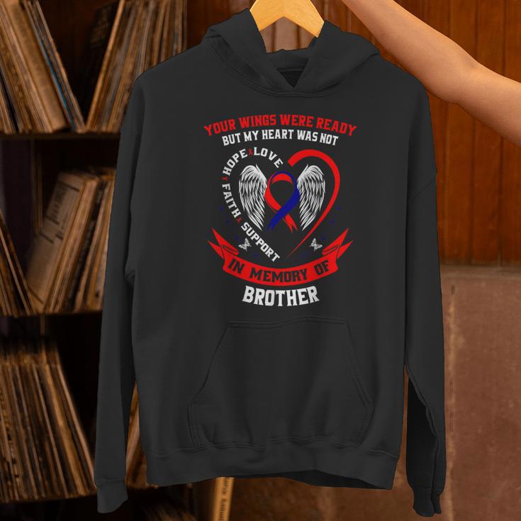 In Memory Brother CHD Heart Disease Awareness Memorial Unisex Hoodie