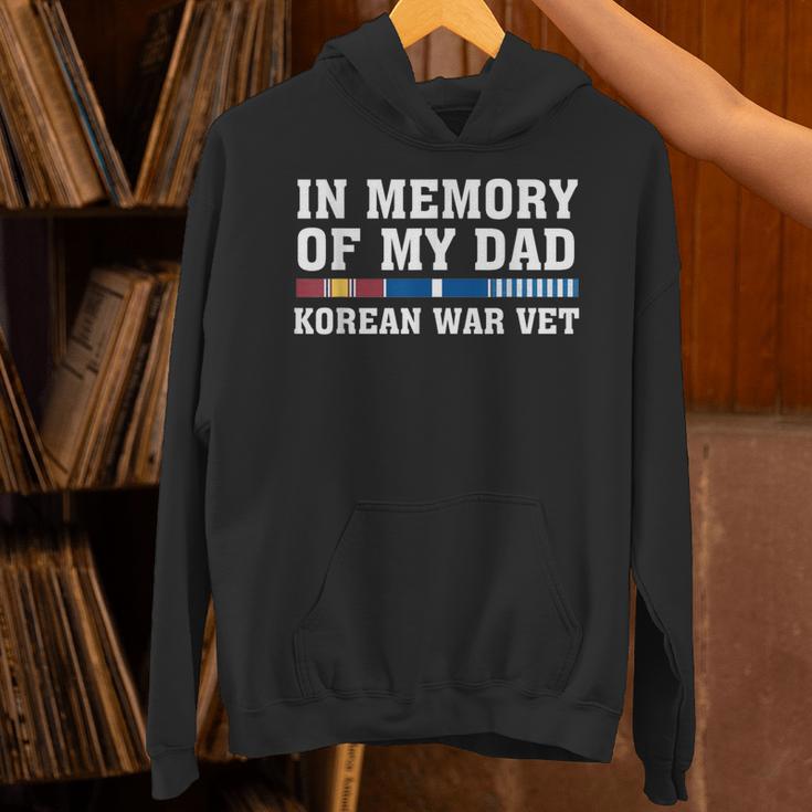 In Memory Of My Dad Korean War Vet US Veteran Fathers Day Unisex Hoodie In Memory Of My Dad Korean War Vet US Veteran Fathers Day Unisex Hoodie