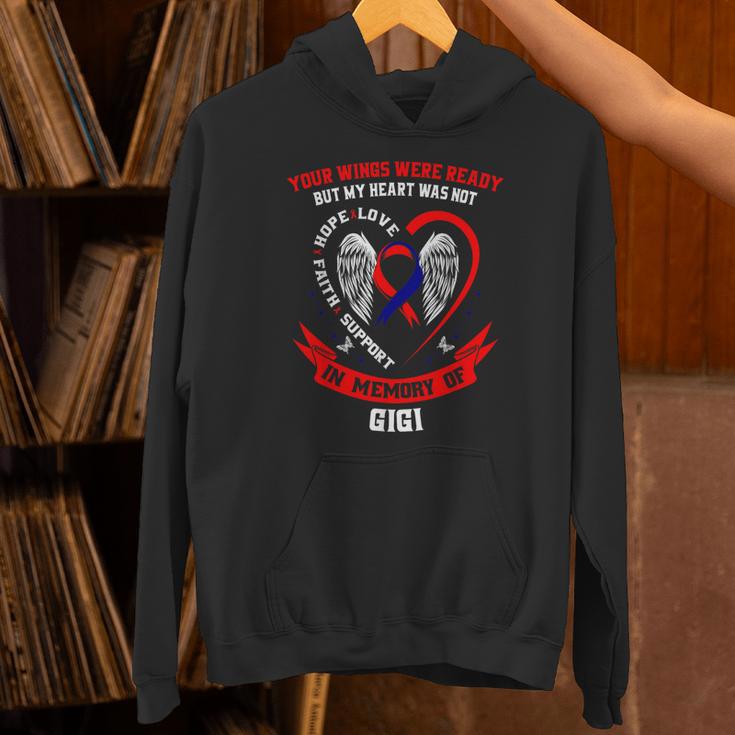 In Memory Of Gigi CHD Heart Disease Awareness Memorial Unisex Hoodie