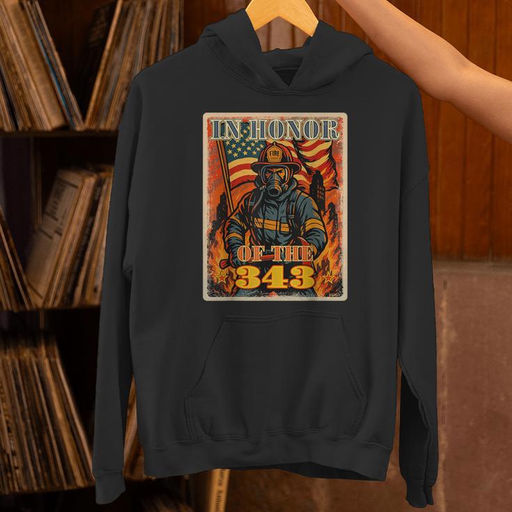 In Memory And Honor We Will Never Forget 343 Firefighters Unisex Hoodie In Memory And Honor We Will Never Forget 343 Firefighters Unisex Hoodie