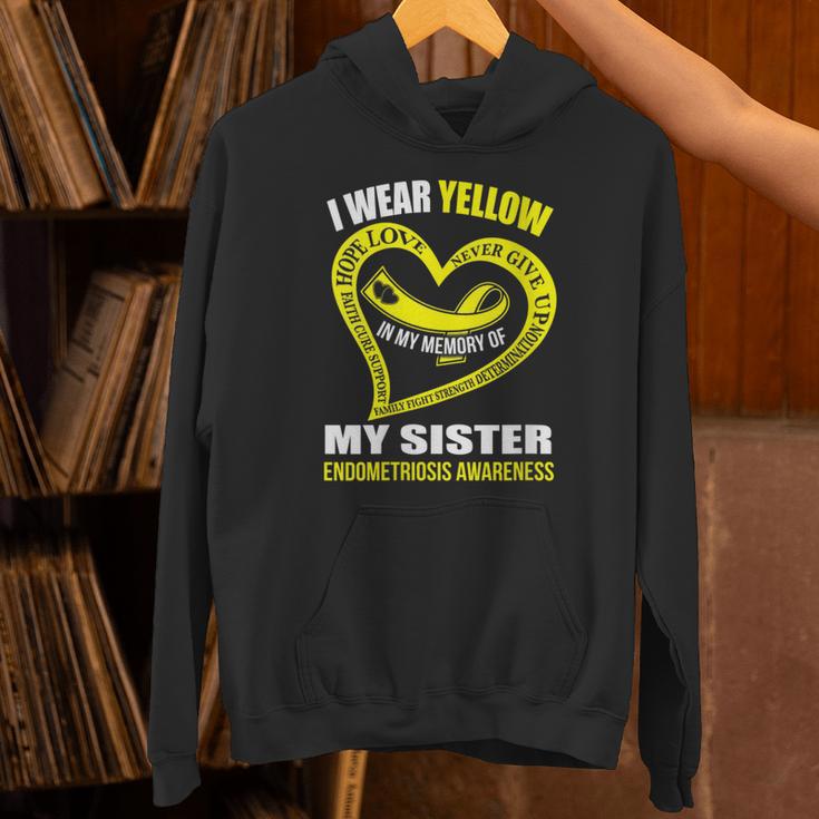 In My Memory Of My Sister ENDOMETRIOSIS AWARENESS Unisex Hoodie