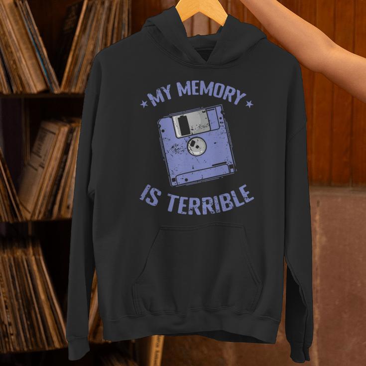 My Memory Is Terrible Floppy Diskette Memory Module Unisex Hoodie My Memory Is Terrible Floppy Diskette Memory Module Unisex Hoodie