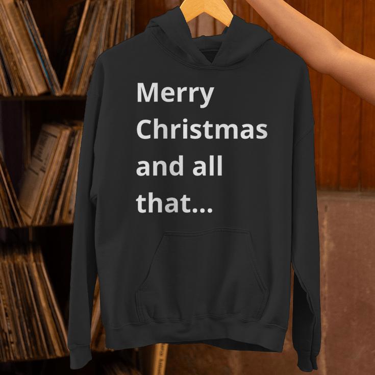 Merry Christmas Sarcastic Phrase For Introvert People Unisex Hoodie Merry Christmas Sarcastic Phrase For Introvert People Unisex Hoodie