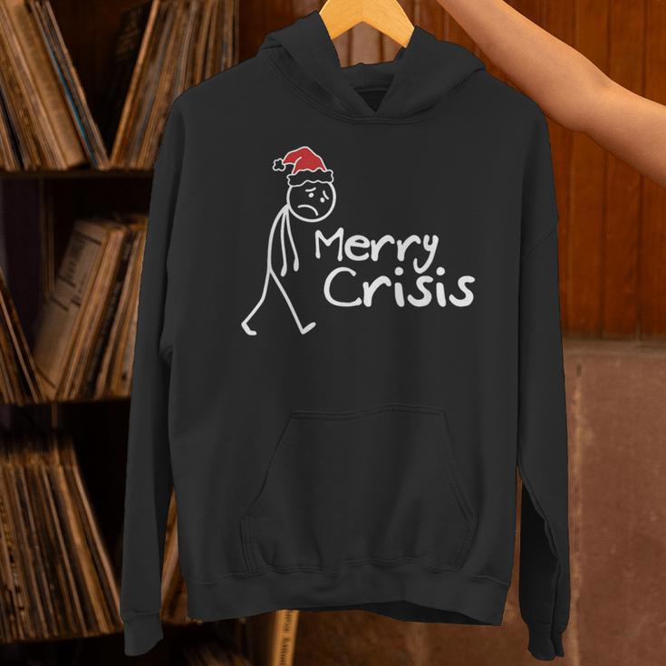 Merry Crisis Christmas Introvert Unisex Hoodie