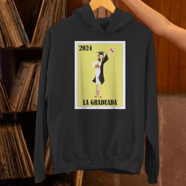 Mexican For Graduation La Graduada 2024 Unisex Hoodie