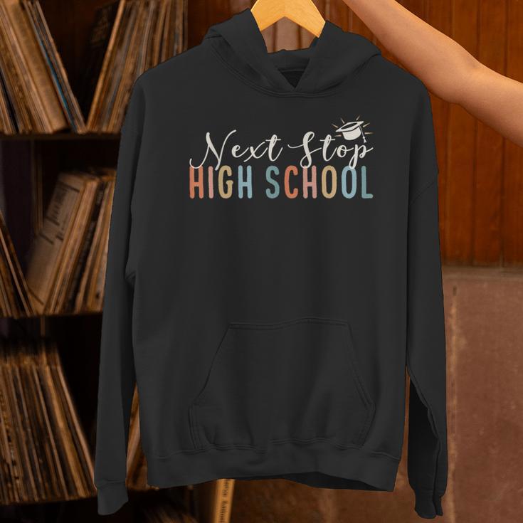 Middle School Graduation Next Stop High School Unisex Hoodie