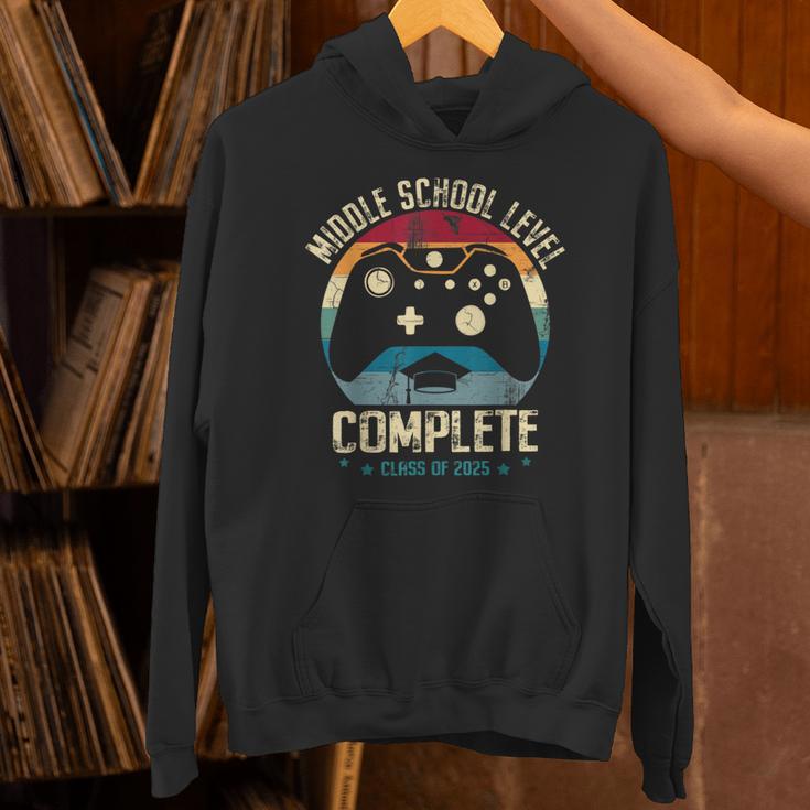 Middle School Level Complete Gamer Class Of 2025 Graduation Unisex Hoodie