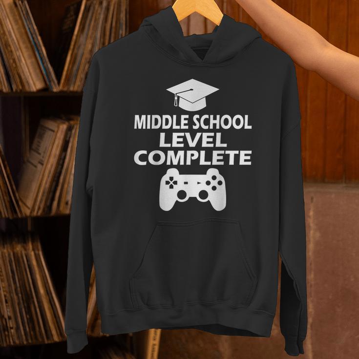 Middle School Level Complete Gamer Graduation Day 2024 Unisex Hoodie
