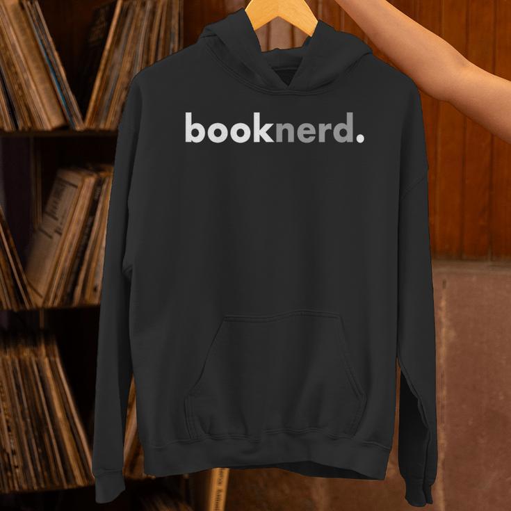 Minimalist Book Lover Book Nerd Unisex Hoodie