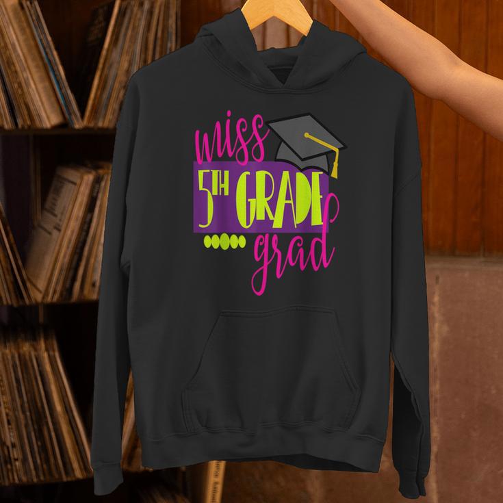 Miss 5th Grade Shirt 5 Grad Kids Girl Graduation School Unisex Hoodie
