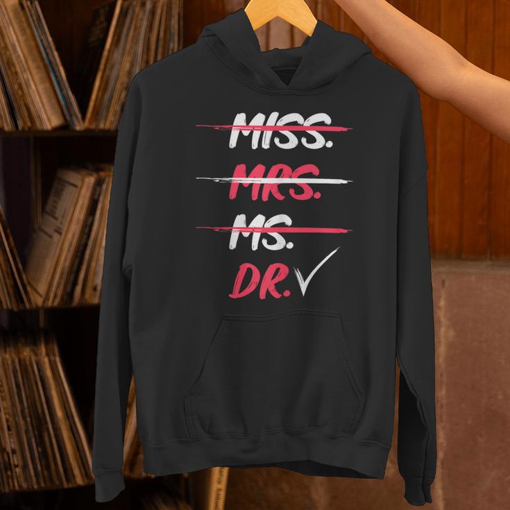 Miss Mrs Ms Dr Doctorate Graduation Unisex Hoodie