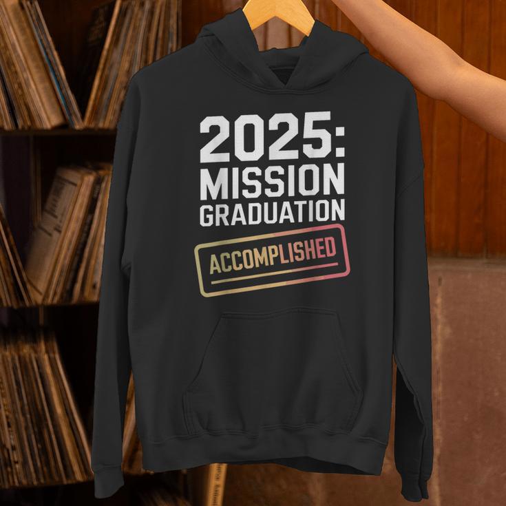 Mission Graduation Accomplished For Class Of 2025 Unisex Hoodie