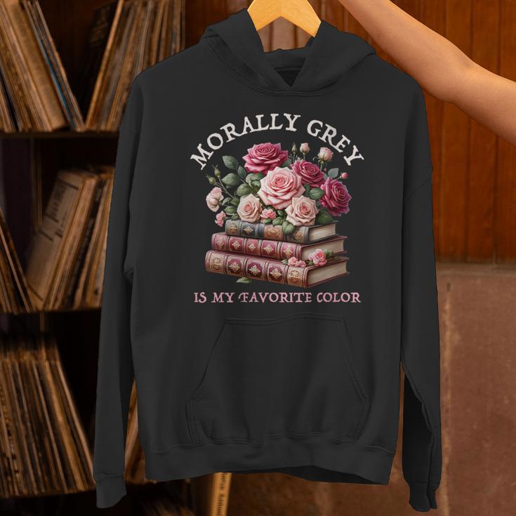 Morally Grey Book Lovers Dark Romance Reader Favorite Color Unisex Hoodie Morally Grey Book Lovers Dark Romance Reader Favorite Color Unisex Hoodie