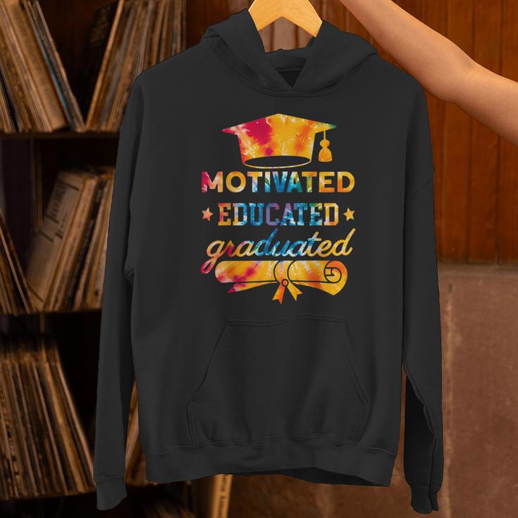Motivated Educated Graduated Graduation Unisex Hoodie
